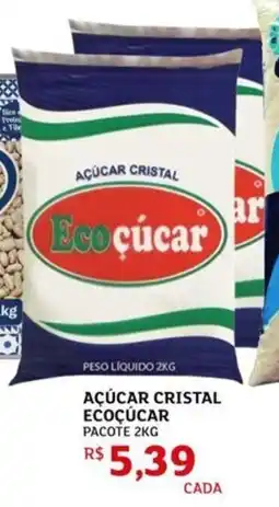 Assaí Atacadista Açúcar cristal ecoçúcar pacote oferta