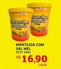 Assaí Atacadista Manteiga com sal mel oferta