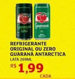 Assaí Atacadista Refrigerante original ou zero guaraná antarctica oferta