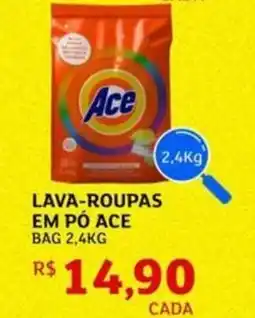 Assaí Atacadista Lava-roupas em pó ace oferta