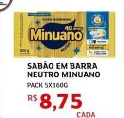 Assaí Atacadista Sabão em barra neutro minuano oferta