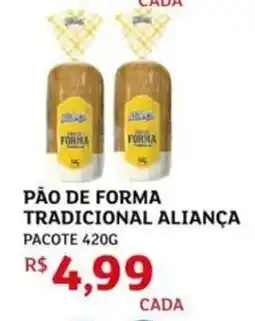 Assaí Atacadista Pão de forma tradicional aliança pacote oferta