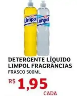 Assaí Atacadista Detergente líquido limpol fragrâncias oferta
