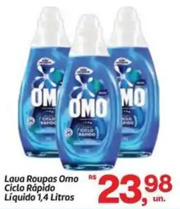 Fort Atacadista Lava Roupas Omo Ciclo Rápido Líquido oferta