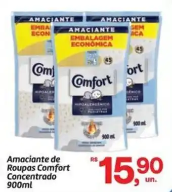 Amaciante de Roupas Comfort Concentrado