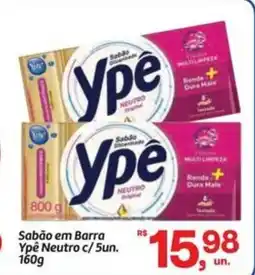 Fort Atacadista Sabão em Barra Ype Neutro c/5un. oferta