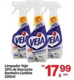 Fort Atacadista Limpador Veja 30% de Desconto Banheiro Gatilho oferta