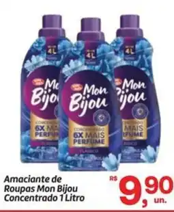 Fort Atacadista Amaciante de Roupas Mon Bijou Concentrado oferta