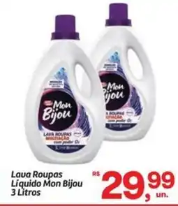 Fort Atacadista Lava Roupas Líquido Mon Bijou oferta