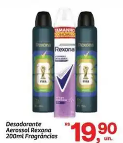 Fort Atacadista Desodorante Aerossol Rexona Fragrâncias oferta