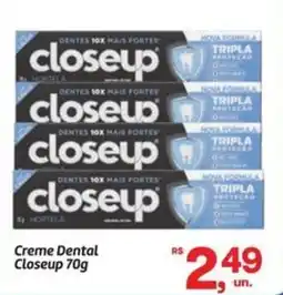 Fort Atacadista Creme Dental Closeup oferta
