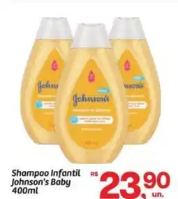 Fort Atacadista Shampoo Infantil Johnson's Baby oferta