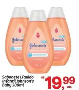 Fort Atacadista Sabonete Líquido Infantil Johnson's Baby oferta