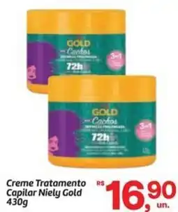 Fort Atacadista Creme Tratamento Capilar Niely Gold oferta