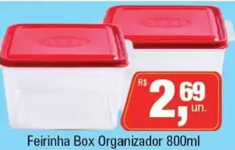 Feirinha Box Organizador 800ml