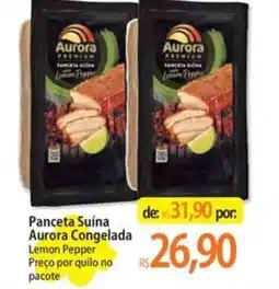 Atacadão Panceta Suína Aurora Congelada Lemon Pepper oferta