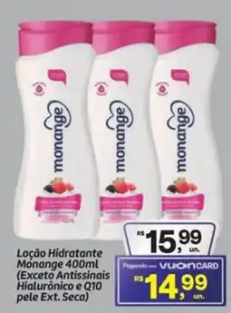 Fort Atacadista Loção Hidratante Mónange oferta