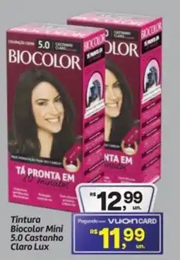 Fort Atacadista Tintura Biocolor Mini 5.0 Castanho Claro Lux oferta