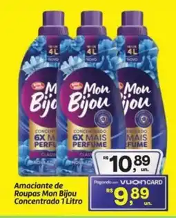 Fort Atacadista Amaciante de Roupas Mon Bijou Concentrado oferta