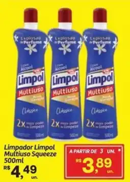 Fort Atacadista Limpador Limpol Multiuso Squeeze oferta