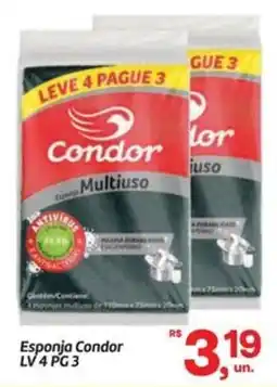 Fort Atacadista Esponja Condor oferta