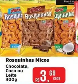 Supermercados Mateus Rosquinhas Micos oferta