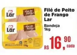 Supermercados Mateus Filé de Peito de Frango Lar Bandeja oferta