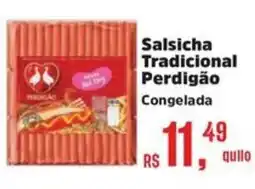 Supermercados Mateus Salsicha Tradicional Perdigão oferta