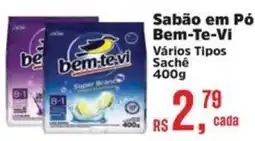 Supermercados Mateus Sabão em Pó Bem-Te-Vi oferta