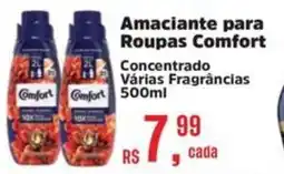 Supermercados Mateus Amaciante para Roupas Comfort oferta
