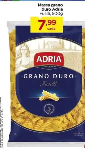 Massa grano duro Adria Fusilli,