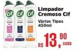 Supermercados Mateus Limpador Cremoso Cif oferta