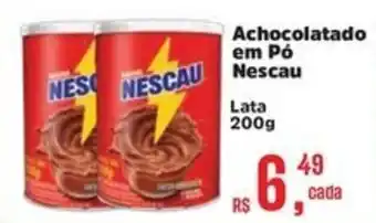 Supermercados Mateus Achocolatado em Pó Nescau oferta