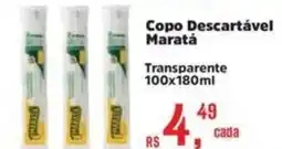 Supermercados Mateus Copo Descartável Maratá oferta