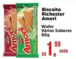 Supermercados Mateus Biscoito Richester Amori oferta