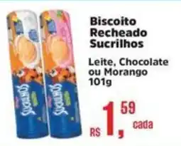 Supermercados Mateus Biscoito Recheado Sucrilhos oferta