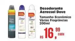 Supermercados Mateus Desodorante Aerossol Dove oferta