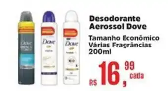 Supermercados Mateus Desodorante Aerossol Dove oferta