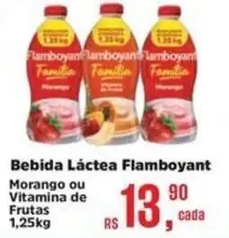 Supermercados Mateus Bebida Láctea Flamboyant oferta