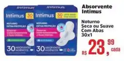 Supermercados Mateus Absorvente Intimus oferta