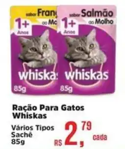 Supermercados Mateus Ração Para Gatos Whiskas oferta