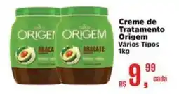 Supermercados Mateus Creme de Tratamento Origem oferta