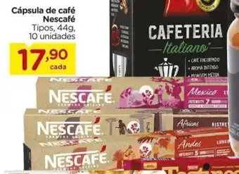 Carrefour Cápsula de café Nescafé oferta