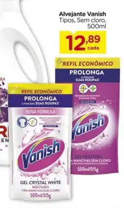 Carrefour Alvejante Vanish Tipos, Sem cloro, oferta