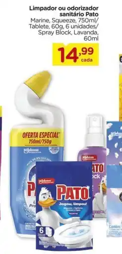 Carrefour Limpador ou odorizador sanitário Pato oferta