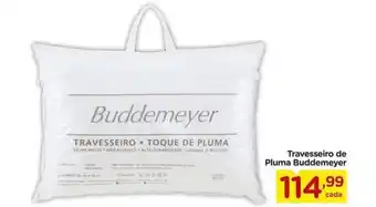 Carrefour Travesseiro de Pluma Buddemeyer oferta