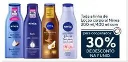 Coop Toda a linha de Loção corporal Nivea oferta