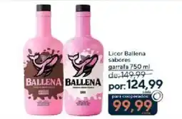 Coop Licor Ballena sabores oferta