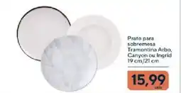 Coop Prato para sobremesa Tramontina Arbo, Canyon ou Ingrid 19 cm/21 cm oferta