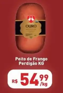 Supermercados Pague Menos Peito de Frango Perdigão oferta